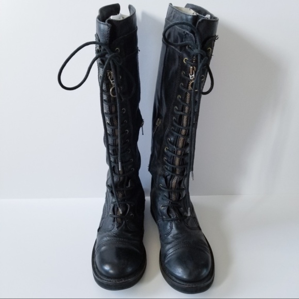 OTBT Astoria Motorcycle Combat Boots
